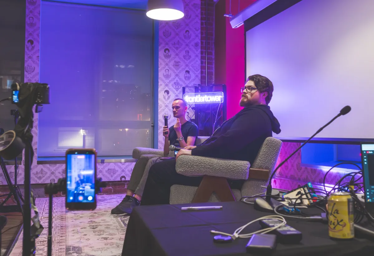 Frontier Tower fireside chat