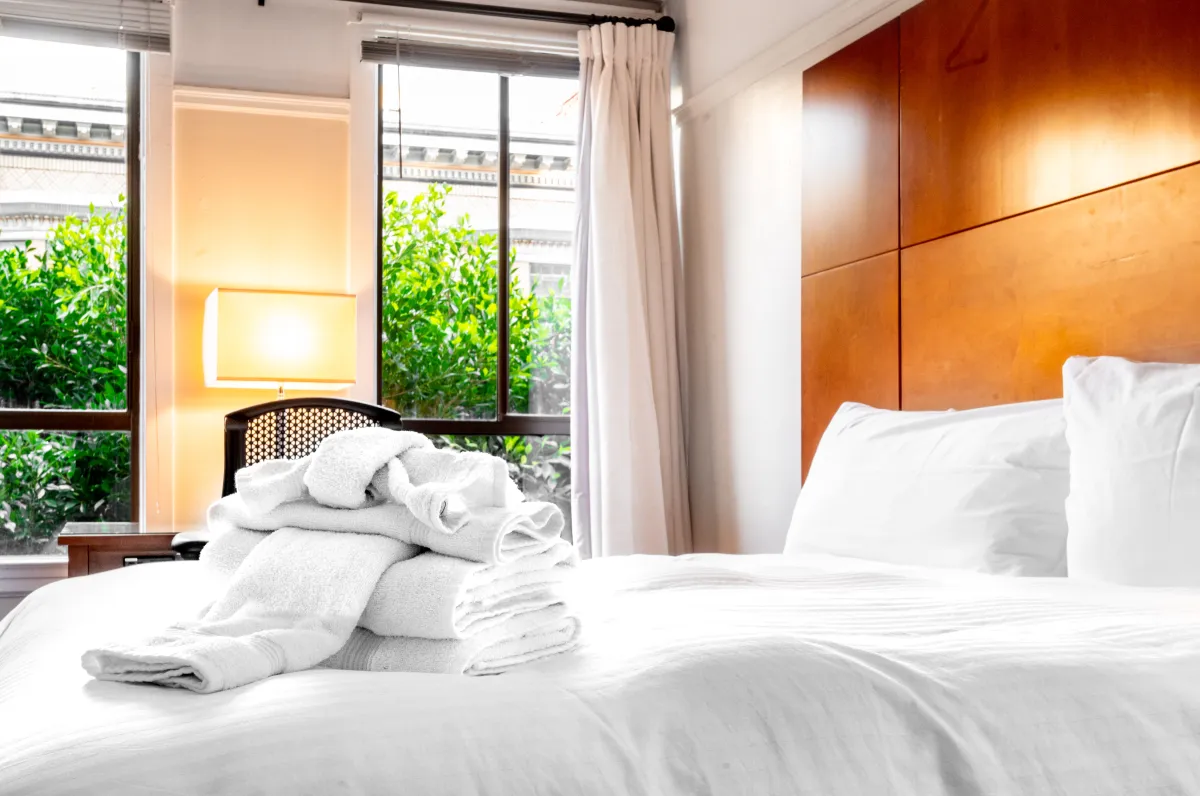 Superhero Hotel interior